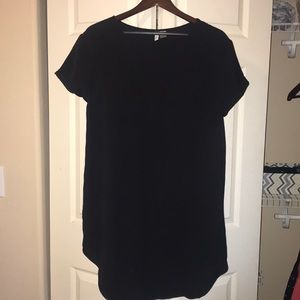 Simple black dress